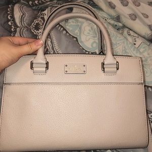 Taupe Kate Spade Satchel Bag
